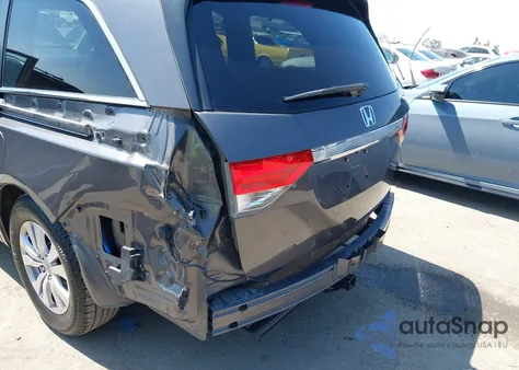 2014 Honda Odyssey Ex-L из США, поврежденный, VIN 5FNRL5H63EB012561